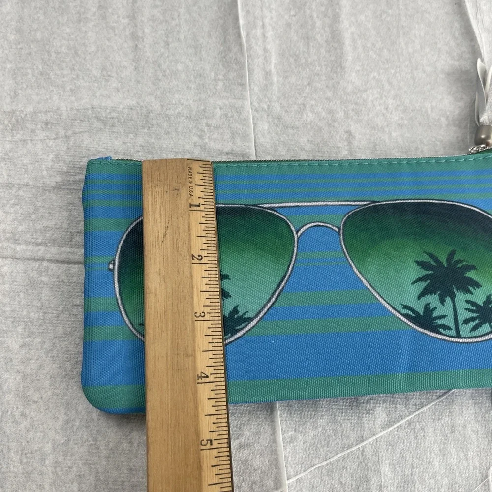 Shades Accessory Bag Blue Green Orange. 8
